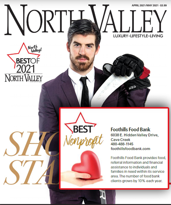 north valley magazine best non profit of 2021